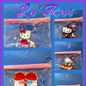 Cute kits clear wristlets